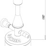Горелка Bochem Теклю с игольчатым клапаном, природный газ