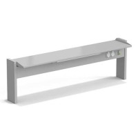 Стеллаж технологический пристенный ЭКРОС с одной полкой на 1500