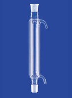 Холодильник Дэвиса Lenz NS29/32, длина 400 мм, со стеклянными оливами