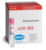 Кюветный тест Hach LCK 303 на Азот аммонийный (N-NH4), 25 тестов