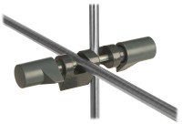 Узел крепежный, d 50-22, угол 90°, резьба 8, алюминий, Techno, Bochem