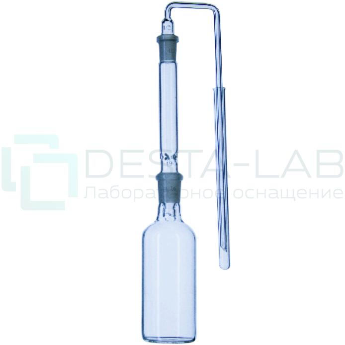 Прибор для отгонки и поглощения мышьяка в питьевой воде, на шлифах