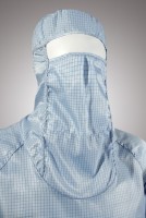 Комбинезон для чистых помещений, с капюшоном, с защитным экраном, застежка молния по ногам, ЛТО