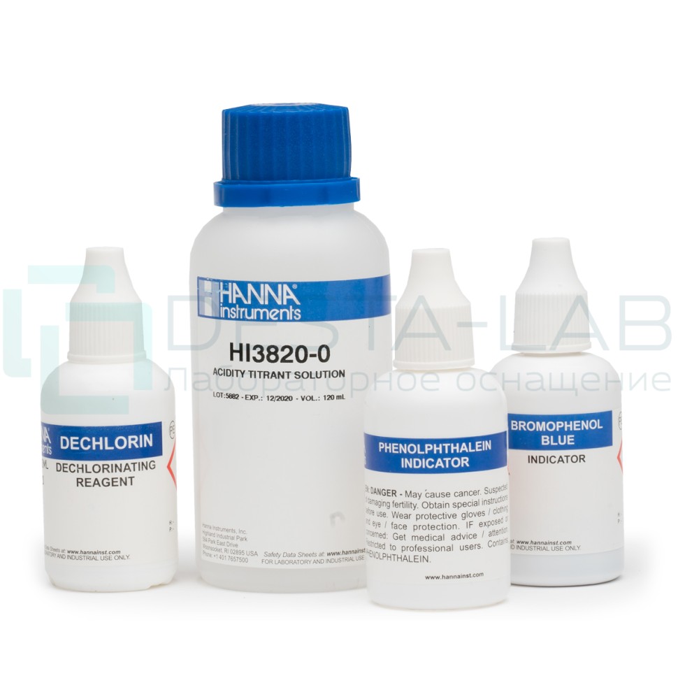 Набор реагентов HI 3820-100, определение кислотности