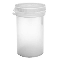 Банка круглая 130 мл натуральная с крышкой