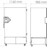 Морозильная камера Binder UF V 700, 700 л, от -40 °C до -90 °C