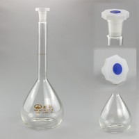 Колба 2а-1000-1 мерная, с пробкой, ГОСТ 1770-74