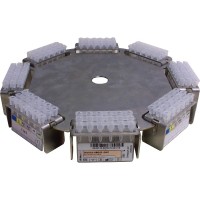 Ротор 6М.03 на 24 гель-карты (расположение по окружности), Elmi