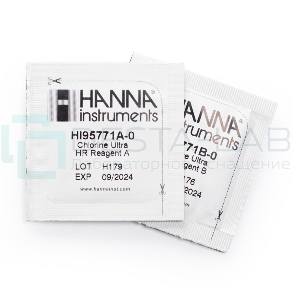 Реагенты HI 95771-01 на хлор, 100 тестов