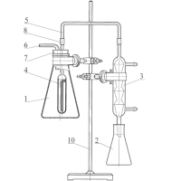 Аппарат для определения летучих кислот со штативом ГФ 2.784.224