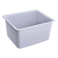 Большая лабораторная раковина-мойка Stegler RM-490W (полипропилен, внутр 490×390×290, габариты 550х450х310)