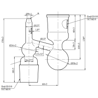Приемник конденсата по ГОСТ 23797-79, эскиз 1-189/2