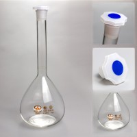 Колба 2а-2000-1 мерная, с пробкой, ГОСТ 1770-74