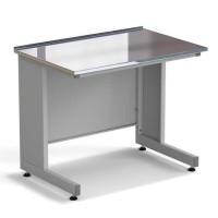 Стол пристенный ЭКРОС 900х600х750 мм, раб. поверхность - НЕРЖАВЕЮЩАЯ СТАЛЬ