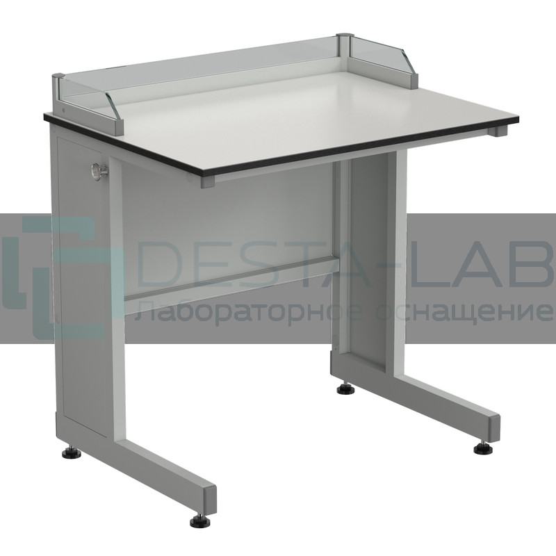 Стол ученический с бортиком 800х600х840, раб. поверхность - LABGRADE