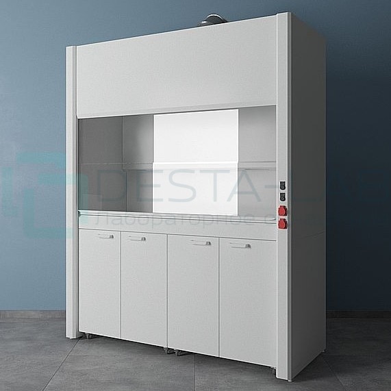 Шкаф вытяжной металлический ЛК-1800 ШВ-МЕТ (Lab HPL)