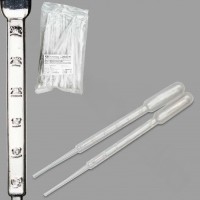 Пипетка для переноса жидкостей (Пастера) 3,5 мл, стерильная, уп. 20 шт, п/эт, ТУ 32.50.50-029-29508133-2018