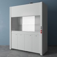 Шкаф вытяжной металлический ЛК-1800 ШВ-МЕТ (Нерж. сталь)