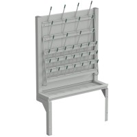 Сушилка 500x150x550 к мойкам (серия Практика), серый металл