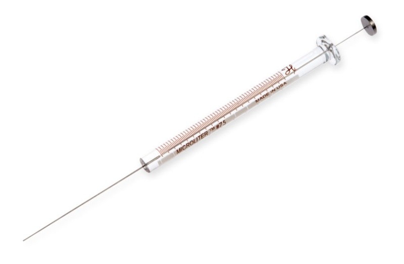 Шприц микролитровый Hamilton 5 мкл, 75 N, Cemented Needle, 26s gauge, 2 in, point style 3