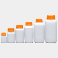 Бутыль ISOLAB 125 мл, для порошков, GL45, с винтовой крышкой, PE