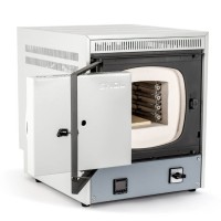 SNOL 6,7/1300 лабораторная муфельная электропечь с камерой из термоволокна (электронный терморегулятор)