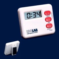Таймер лабораторный ISOLAB, электронный, ЖК-экран 32 x 12 мм