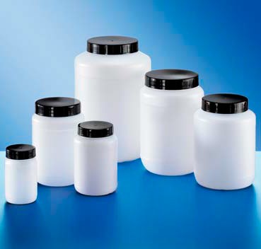 Контейнер Kautex широкогорлый 750 мл, HDPE, круглый, Ø 65 мм, естественный цвет, без крышки