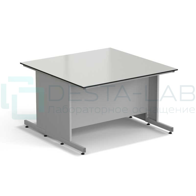 Стол островной ЭКРОС 1500х1500х900 мм, раб. поверхность - LABGRADE