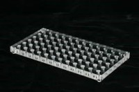 Штатив «рабочее место» для пробирок 0,2 мл, 96 мест, оргстекло, Россия