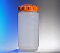 Бутыль 250 мл, ПП, плоское дно, навинчивающаяся крышка, нестерильная, 13500g, 4 шт./уп., 36 шт./кор., Corning