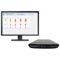 Денситометр Sorbfil на базе планшетного сканера с программой Sorbfil TLC View