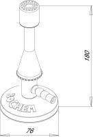 Горелка Bochem Теклю, природный газ