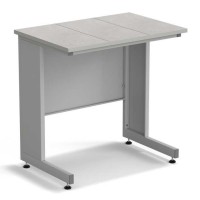 Стол пристенный ЭКРОС 900х600х900 мм, раб. поверхность - КЕРАМИКА с ПВХ кромкой