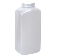 Банка прямоугольная 1000 мл натуральная с крышкой и прокладкой