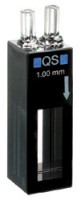 Кювета абсорбционная Hellma 170-QS кварцевая, оптический путь 1 мм, проточная