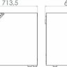 Сухожаровой шкаф 114 л, до +300 °С, естественная вентиляция, ED 115 Standart, Binder