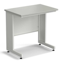 Стол пристенный ЭКРОС 900х600х900 мм, раб. поверхность - ЛАМИНАТ СЕРЫЙ