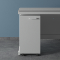 Тумба подкатная ЛК-400 ТПД (ЛДСП) высота 900