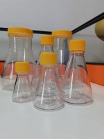 Колба Эрленмейера 1000 мл, ПЭТГ, стерильная, 1 шт./уп., 6 уп./кор., Zhichu, Китай