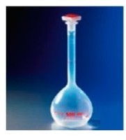 Колба мерная, 50 мл, класс А, тефлон (ПФА), винтовая крышка, автоклавируемая, 6 шт./уп., Pyrex (Corning)