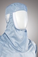 Куртка для чистых помещений, с капюшоном, без застежки, ЛТО