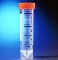 Пробирки 50 мл, ПП, резьбовые, конические с юбкой, с крышкой, стерильные, 3000g, 25 шт./уп., Corning