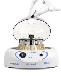 Центрифуга–вортекс 2800 об/мин, 500g, 12х1,5/2 мл, 12х0,5/0,2 мл, ротор R-1.5 и ротор R-0.5/0.2, Комби-Cпин FVL-2400N, Biosan