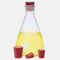 Пробка ISOLAB Ø 17,0 x 22,0 мм, высота 25 мм, натуральный каучук