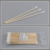 Тампон-зонд МиниМед нестерильный, зонд дерево, тампон хлопок, ТУ 32.50.50-035-29508133-2020, уп.100 шт.