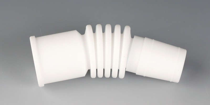 Гофрированная трубка Bohlender NS 29/32, прогиб 40°, PTFE