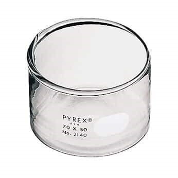 Чаша кристаллизационная, стекло, 180 мл, 80х40 мм, 6 шт/уп, 24 шт/кор, Pyrex (Corning)