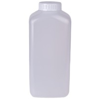 Банка прямоугольная 2000 мл натуральная с крышкой и прокладкой