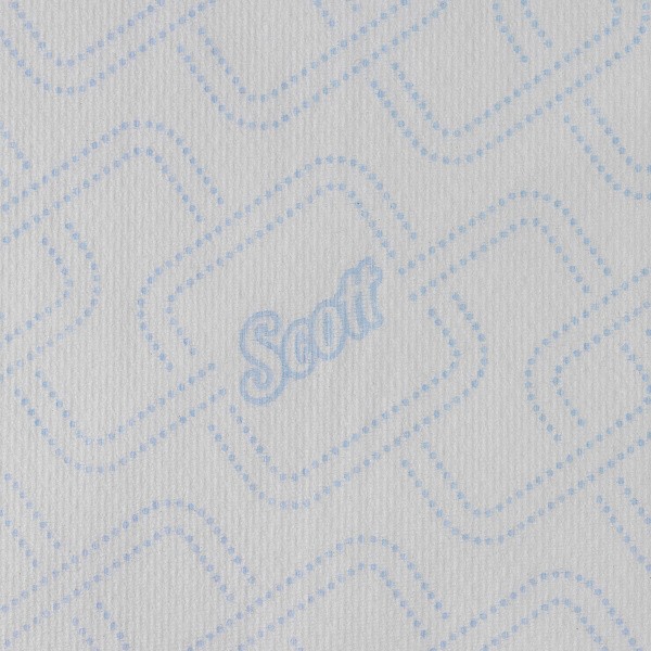 Полотенца бумажные 165 х 0,198 м, Scott Control Slimroll, рулонные, белые, однослойные, 6 рулонов х 165 м, Kimberly-Clark